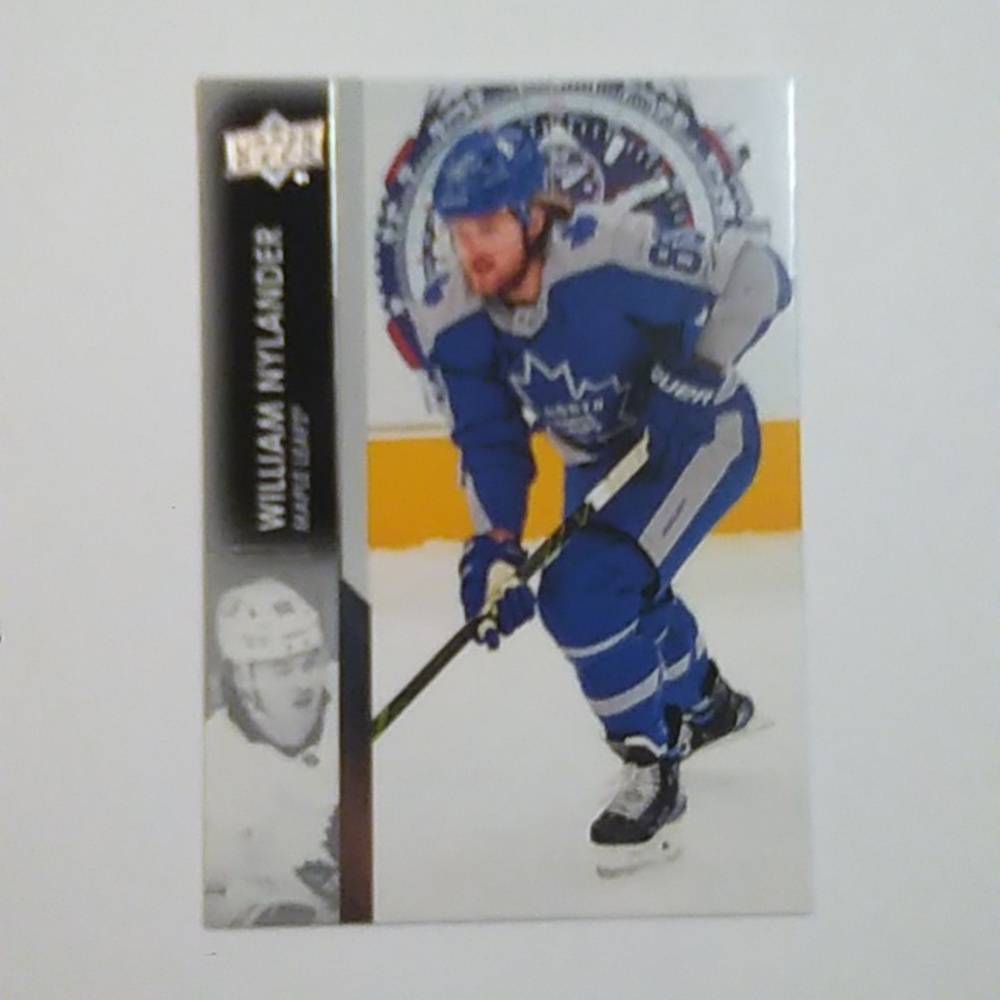 William Nylander / Upper Deck 2020 Card / Hockey Card / Toronto Map…